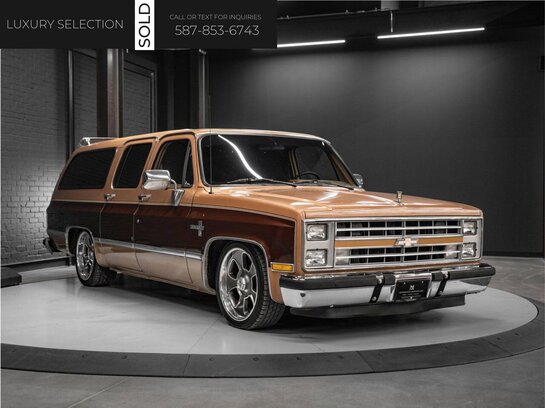 1988 Chevrolet Suburban 1988 Brown