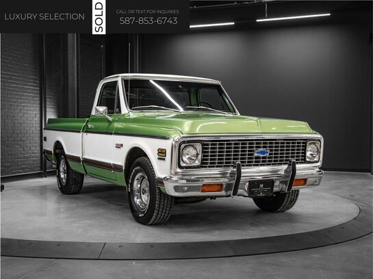 1972 Chevrolet C10 Pickup 1972 Green