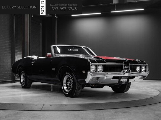 1969 Oldsmobile Cutlass 442 1969 Black