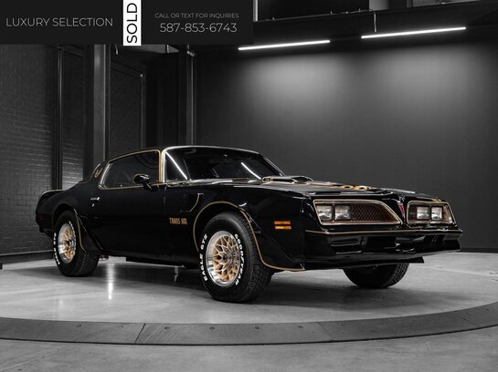1978 Pontiac Trans Am Firebird 1978 Black