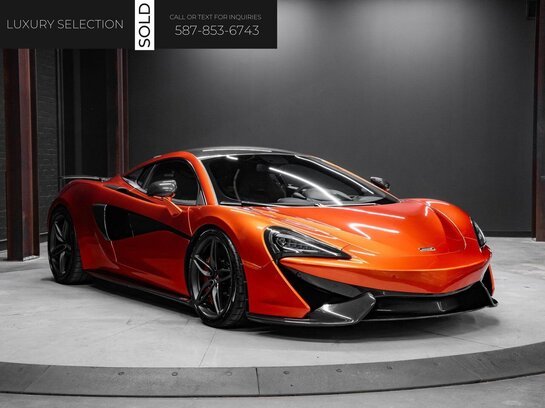 2017 McLaren 570S 2017 Volcano Orange