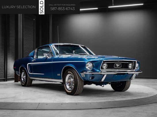 1968 Ford Mustang 1968 Blue