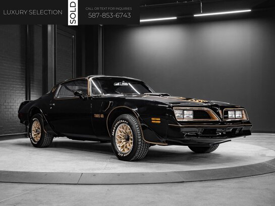 1978 Pontiac Trans Am Firebird 1978 Black