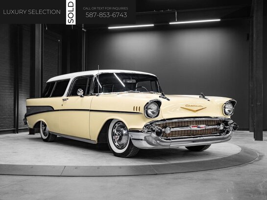 1957 Chevrolet Bel Air Nomad 1957 Yellow
