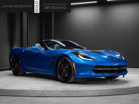 2015 Chevrolet Corvette 2015 Blue