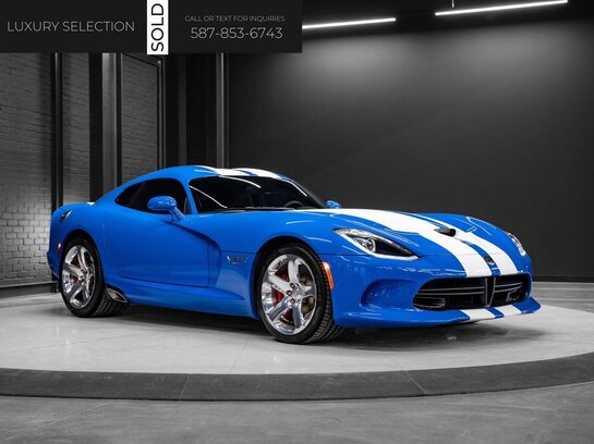 2015 Dodge Viper 2015 Blue