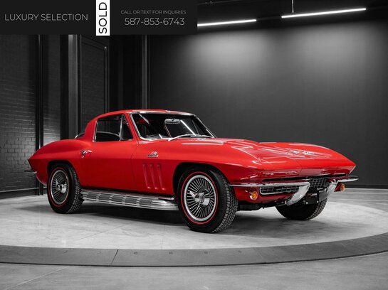 1966 Chevrolet Corvette 1966 Red