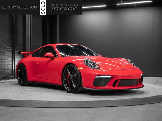 2018 Porsche 911 2018 Red