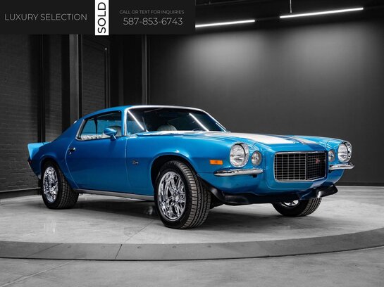 1972 Chevrolet Camaro 1972 Blue
