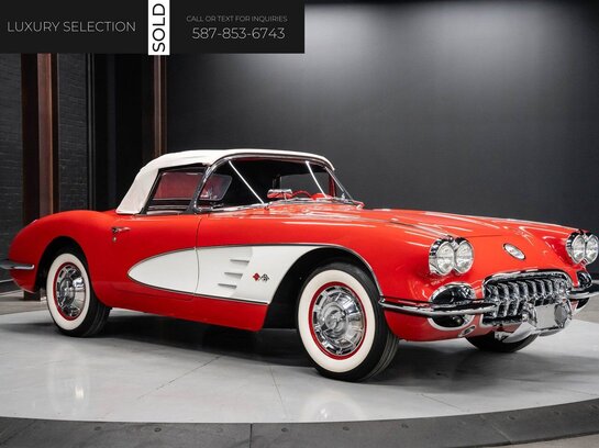 1960 Chevrolet Corvette 1960 Red