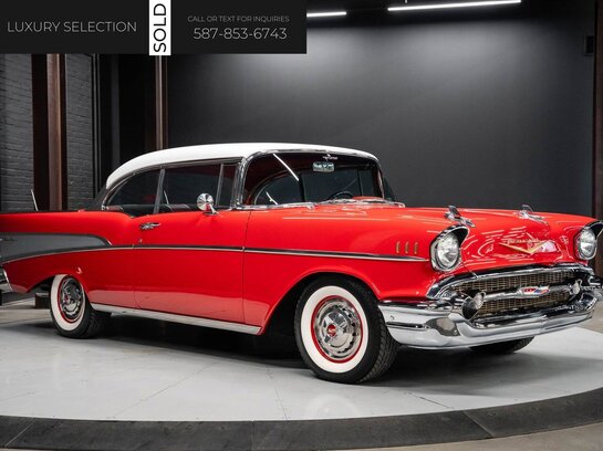 1957 Chevrolet Bel Air 1957 Red