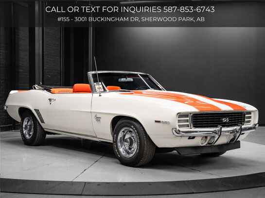 1969 Chevrolet Camaro 1969 White