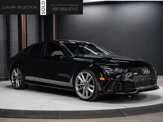 2017 Audi RS 7 2017 Black