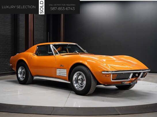 1972 Chevrolet Corvette 1972 Orange